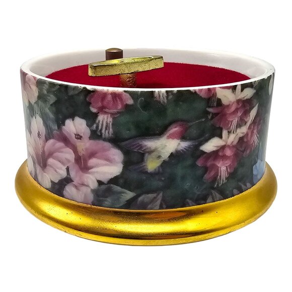 Violet-Crowned Hummingbird Music Box Lena Liu Ardleigh-Elliott Vivaldi's Spring - Picture 7 of 14